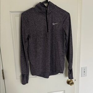 Nike Deep Purple Quarter-Zip Top